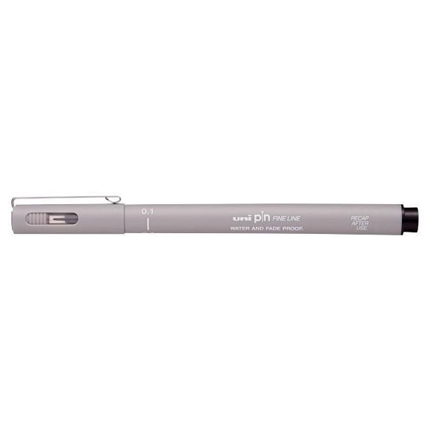 uni pin - Fine line - Light Grey - 0,1