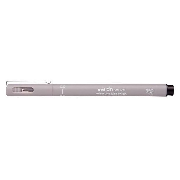 uni pin - Fine line - Light Grey - 0,5