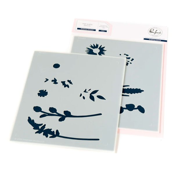 Pinkfresh Studio Stencil - Wildflower Bouquet