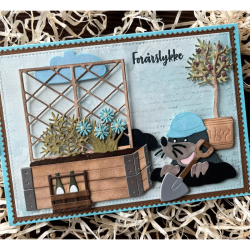 Gavlhusets Design - Die - Oliventr� og purl�g