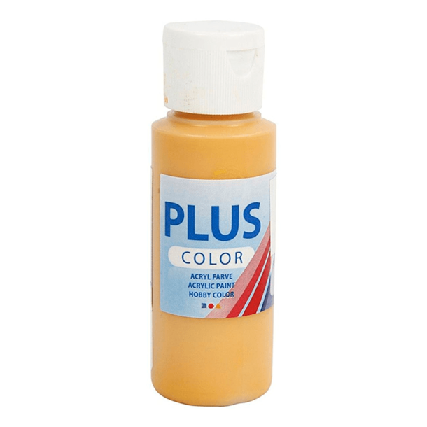 Plus Color hobbymaling, Yellow ocre, 60 ml