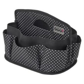 Papermania Craft - Storage Caddy - Liquorice Dot