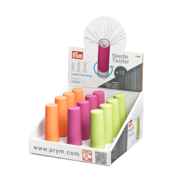 Prym - Nletwister med 15 nle - Ass. farve