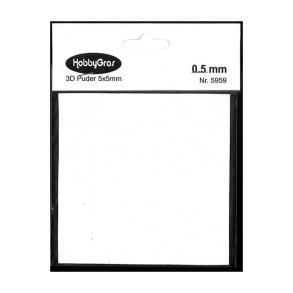 Hobbygros - 3D Klbepuder - 0,5 mm - 1ark
