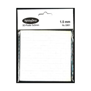 Hobbygros - 3D Klbepuder - 1,5 mm - 1ark