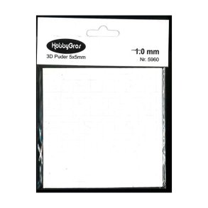 Hobbygros - 3D Klbepuder - 1 mm - 1ark
