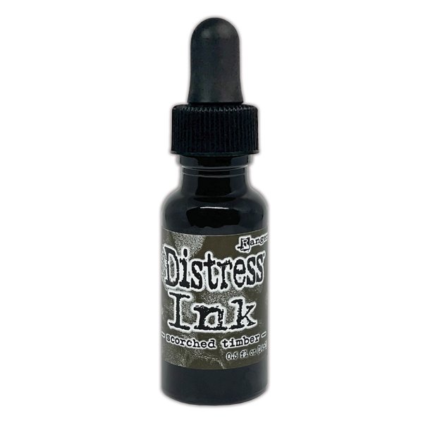 Tim Holtz - Distress Ink Re-Inker - Scorched Timber - NY FARVE JANUAR 2024