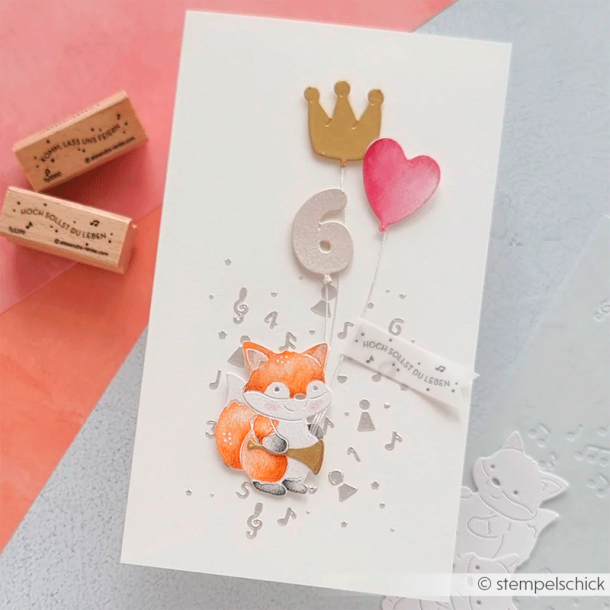 Alexandra Renke - Die - 'Lustige Ballon-Zahlen 1-9' / Ballon Tal 1-9