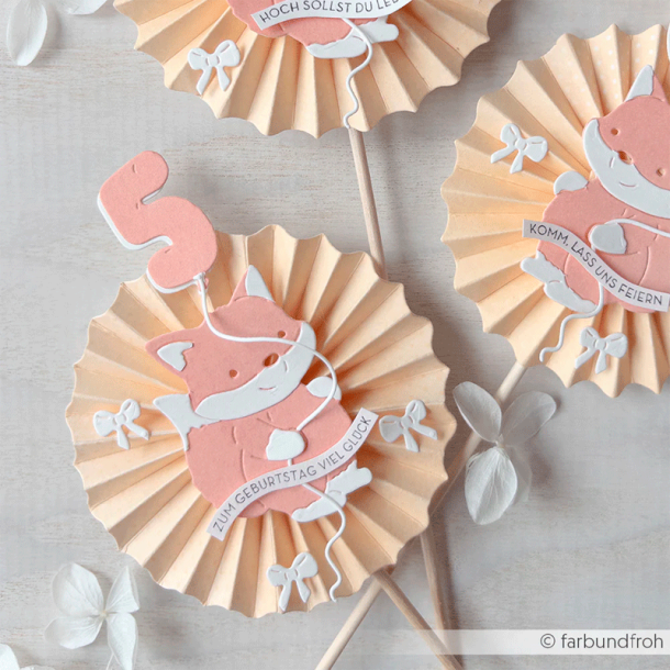 Alexandra Renke - Die - 'Lustige Ballon-Zahlen 1-9' / Ballon Tal 1-9