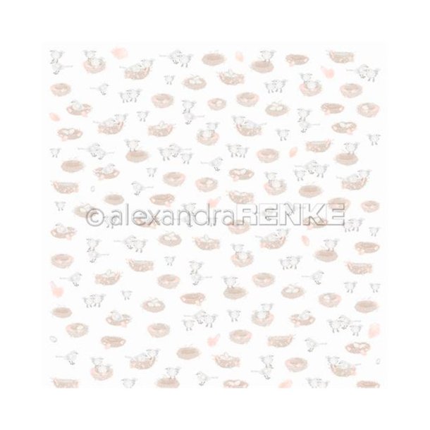 Alexandra Renke - Karton - Willow catkin wreaths with birds