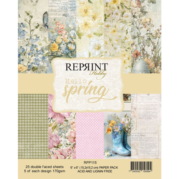 Reprint - Blok 6'' - Hello Spring