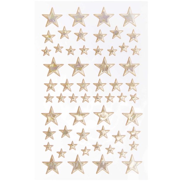 Paper Poetry - Puffy Stickers - Guld Stjerner