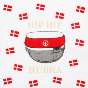 Frokostserviet - Student - R�d