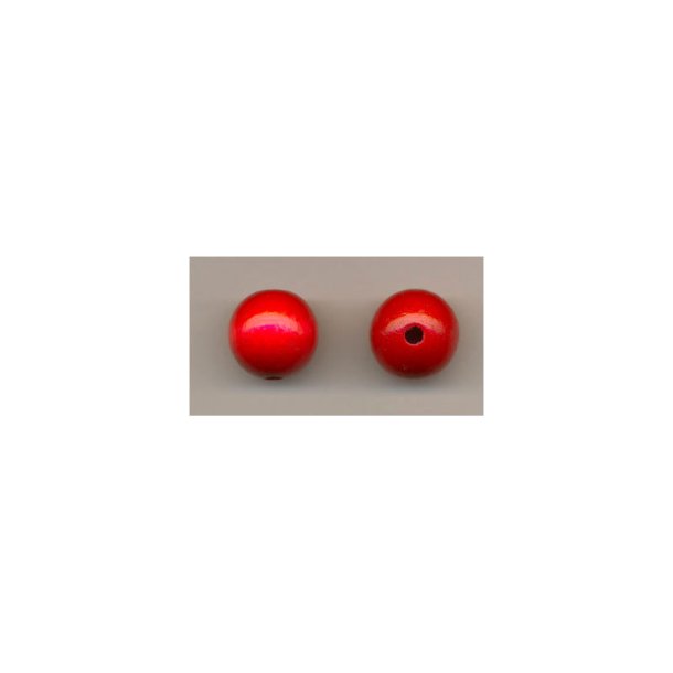 Trperler - Rde - 10mm - 56stk