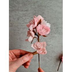 Crepeblomster - Kit - Blomstergren Rosa Mix