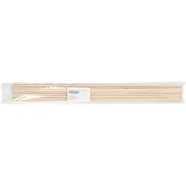 Rundstok - 60cm - 6mm - 10 stk