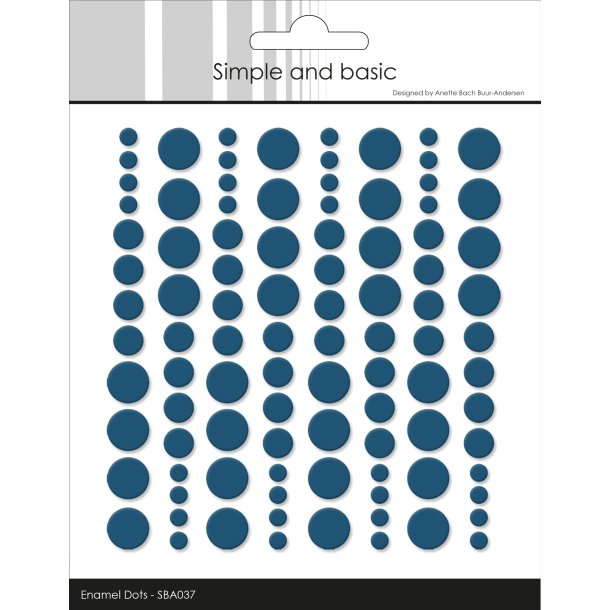 Simple And Basic - Enamel Dots - Jeans bl
