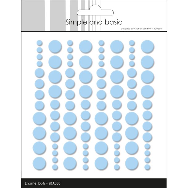 Simple And Basic - Enamel Dots - Medium bl