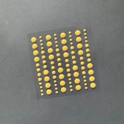 Simple And Basic - Enamel Dots - Olivengrn