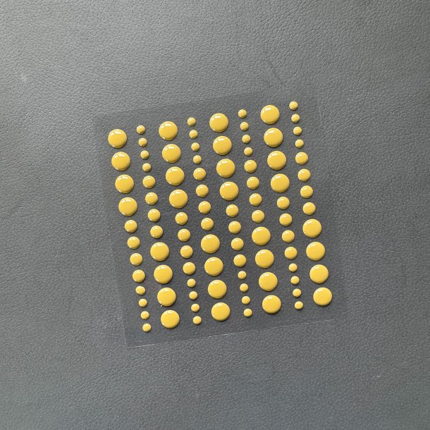 Simple And Basic - Enamel Dots - Olivengrn