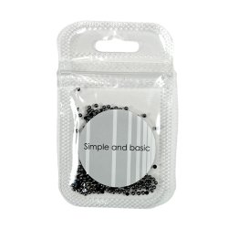 Simple And Basic - Halvperler - 2mm - Blank Antik Slv