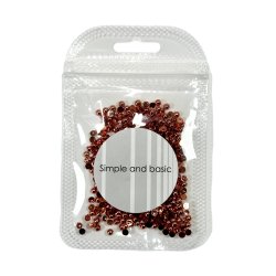 Simple And Basic - Halvperler - 3mm - Blank Rosegold