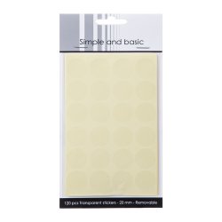 Simple and Basic - Transparent Sticker - Removable