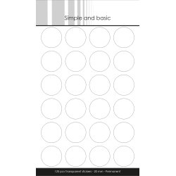 Simple and Basic - Transparent Sticker - Permanent