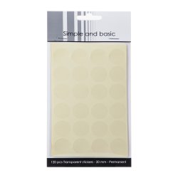 Simple and Basic - Transparent Sticker - Permanent