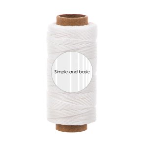 Simple and Basic - Polyester Trd - Bld hvid