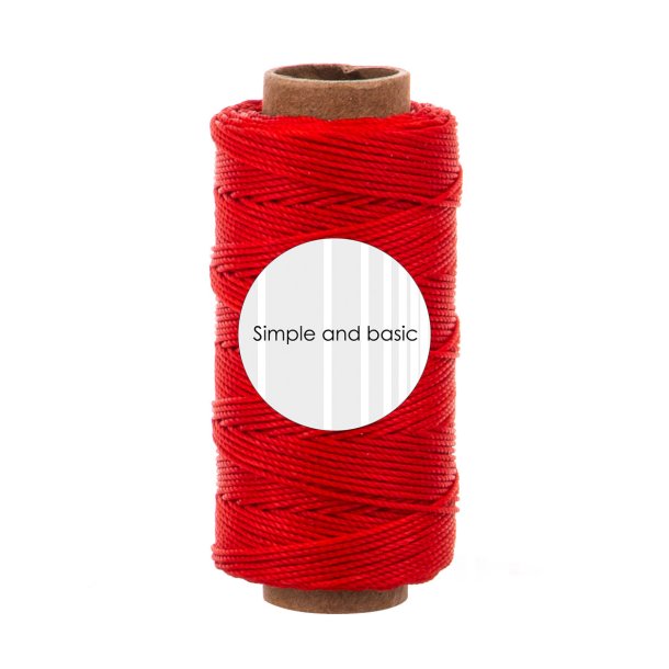 Simple and Basic - Polyester Trd - Bright Red