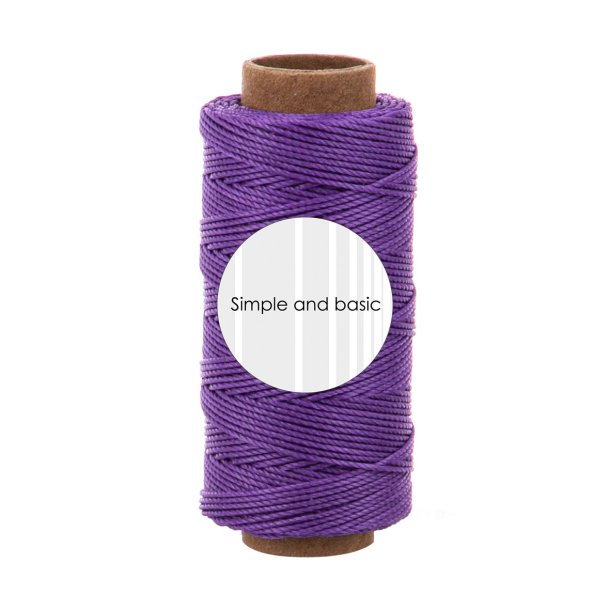 Simple and Basic - Polyester Trd - Lys lilla