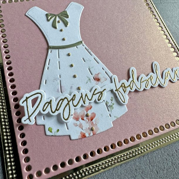 Simple and basic - Stempel +Die - Fdselsdag - A7