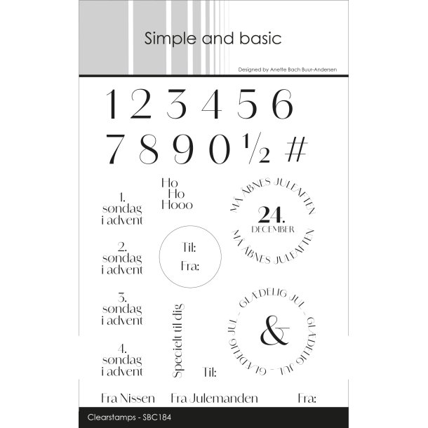 Simple and basic - Stempel - 24. december