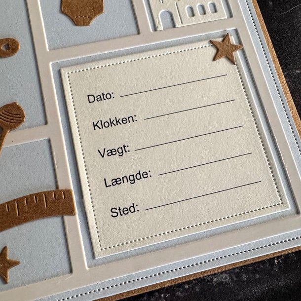 Simple and basic - Stempel - Velkommen til verden