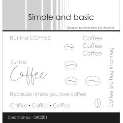 Simple and basic - Stempel - But first COFFEE!