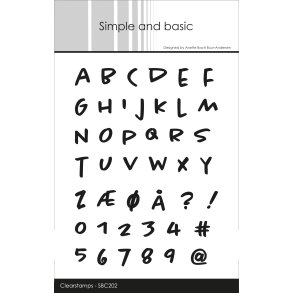 Simple and basic - Stempel - Alfabet