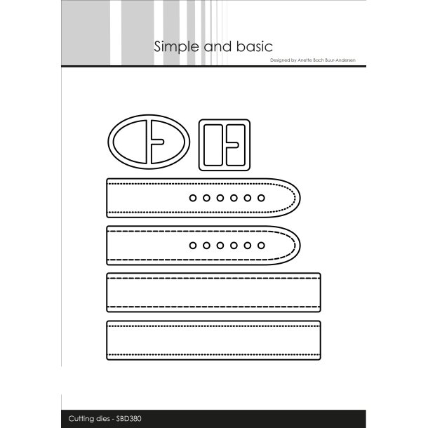 Simple and Basic - Die - Blte med Spnde