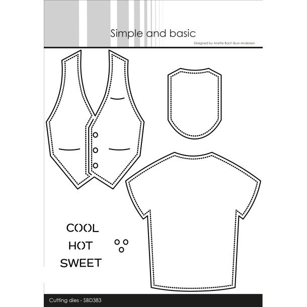 Simple and Basic - Die - Vest og Tshirt
