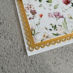 Simple and Basic - Die - Blonde Kant - Firkantet