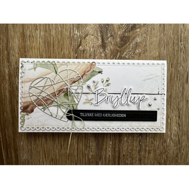 Simple and Basic - Die - Blonde Kant - Mini Slim