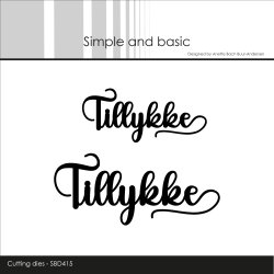 Simple and Basic - Die - Tillykke