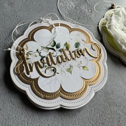 Simple and Basic - Die - Invitation
