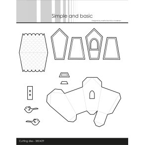 Simple and Basic - Die - 3D Fuglehus lille