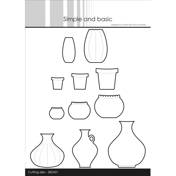Simple and Basic - Die - Potter og Vaser