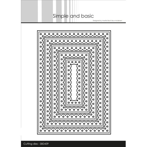Simple and Basic - Die - Ramme - Blger - Regtangel
