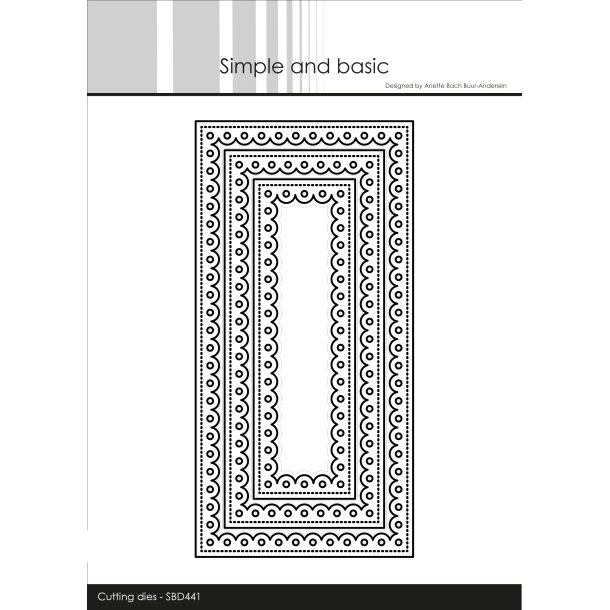 Simple and Basic - Die - Ramme - Blger - Mini Slim