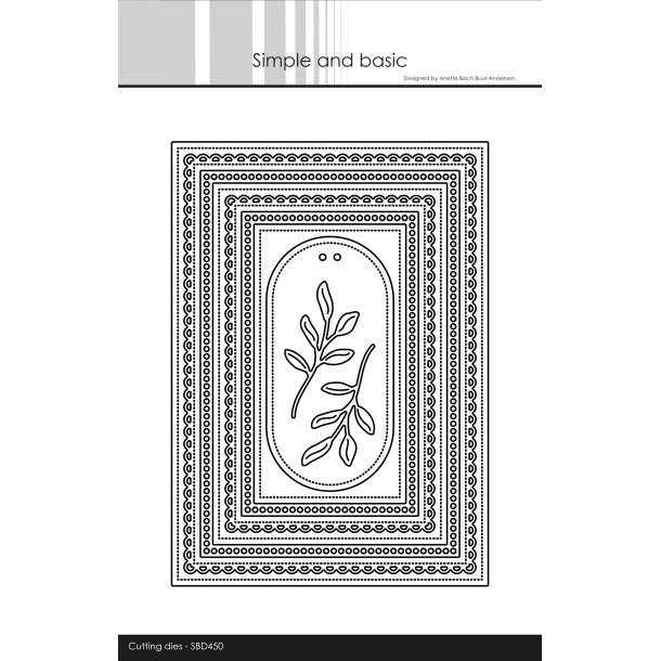 Simple and Basic - Die - Ramme 12,7x17,8cm