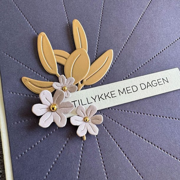 Simple and Basic - Die - Blomster og Blade