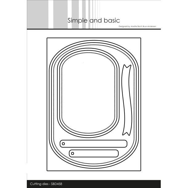 Simple and Basic - Die - A6 Rektangel - Rundet